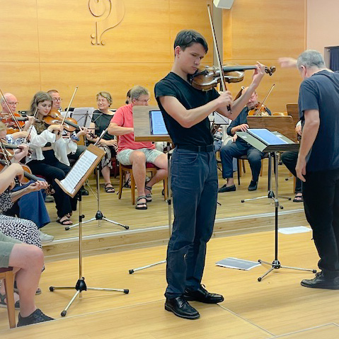 Participant performing as soloist