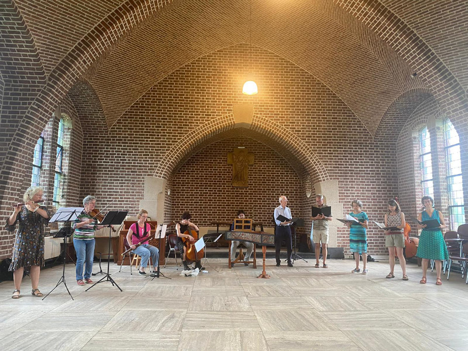 The refectory, where the chamber music concert and rehearsals takes place