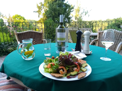 meal at Penzion Elektra