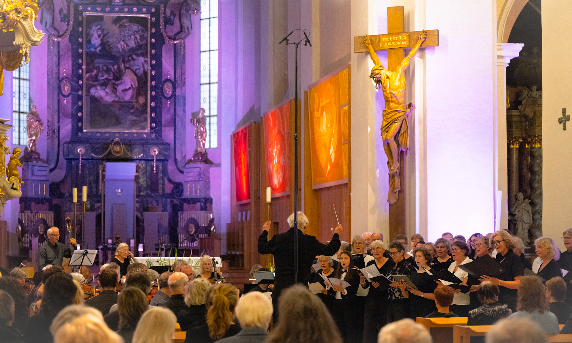 Performing Haydn's Missa in tempore belli in the Cathedral